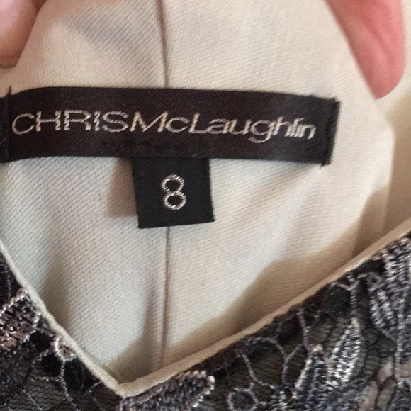 Women’s satin / lace dress - Picture 5 of 5